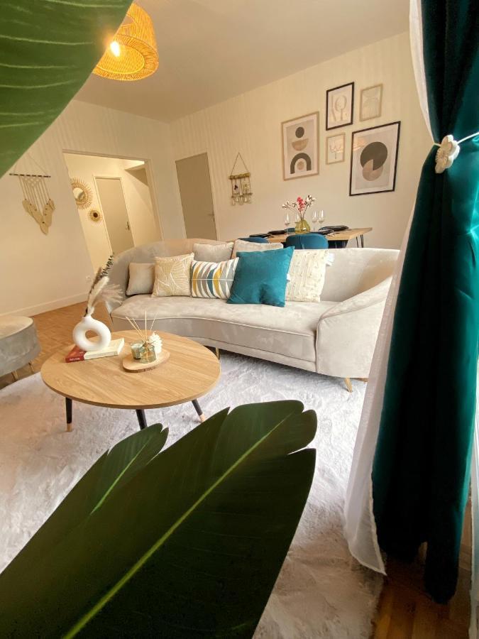 Confort & Elegance En Ville Avec Parking Gratuit Le Mans Exterior photo