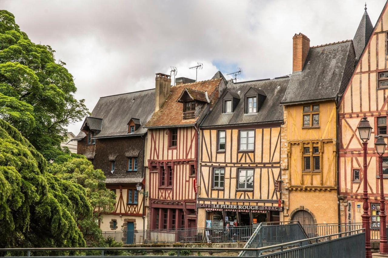 Confort & Elegance En Ville Avec Parking Gratuit Le Mans Exterior photo
